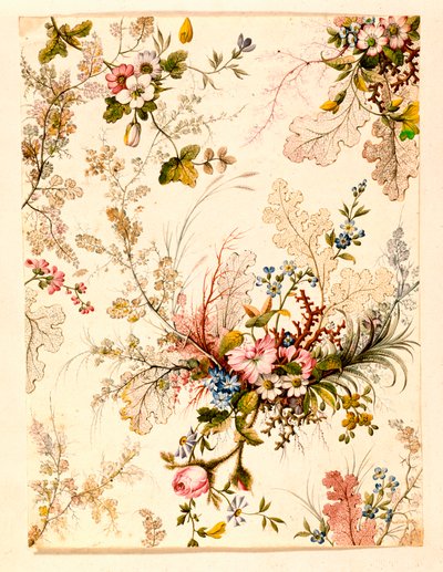 Papel marmoleado de William Kilburn